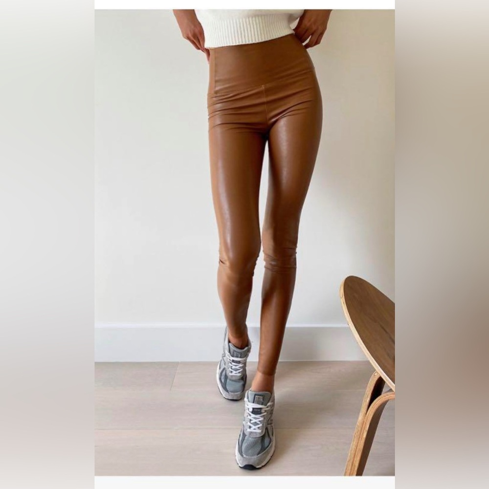 Artizia Wilfred Free Faux leather leggings - Tall - perfect Condition